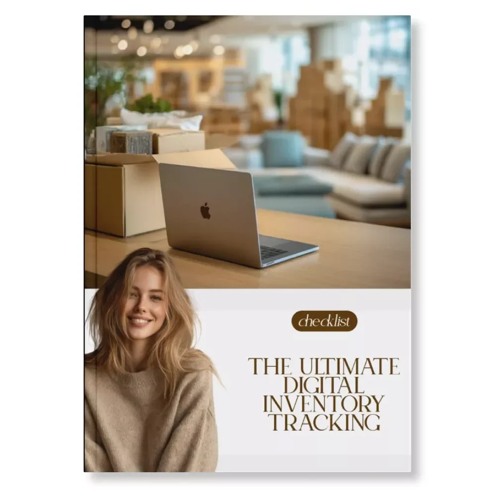 The Ultimate Digital Inventory Tracking Checklist | Printable & Editable Business Organizer for Efficient Stock Management | Tips for Digital Inventory Tracking Guide