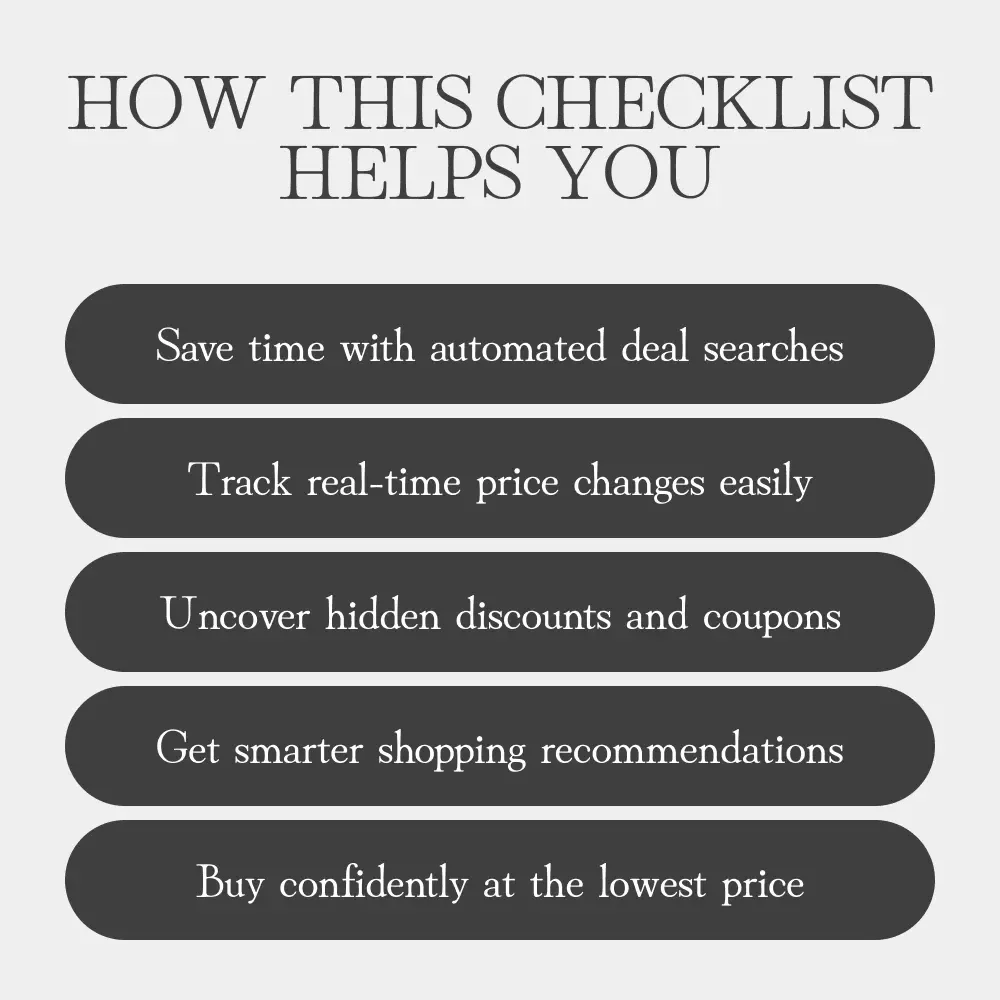 Smart Price Detective: Compare Deals with AI | Digital Checklist for Savvy Shoppers | How to Use AI to Compare Prices & Save Money Instantly