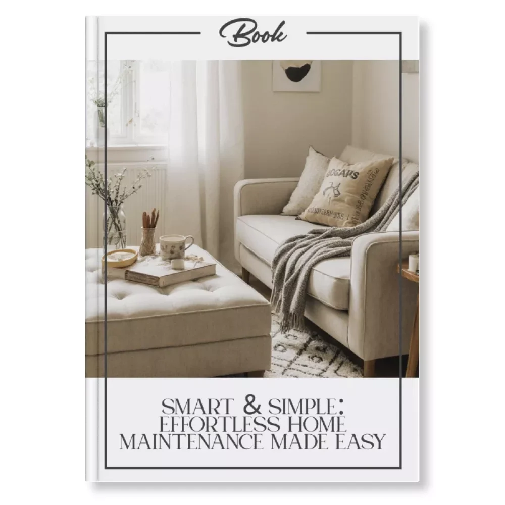 Smart & Simple: Effortless Home Maintenance Made Easy | Digital eBook for Busy Homeowners | Tips for Easy Home Maintenance Tasks | AI-Powered Cleaning & DIY Guide