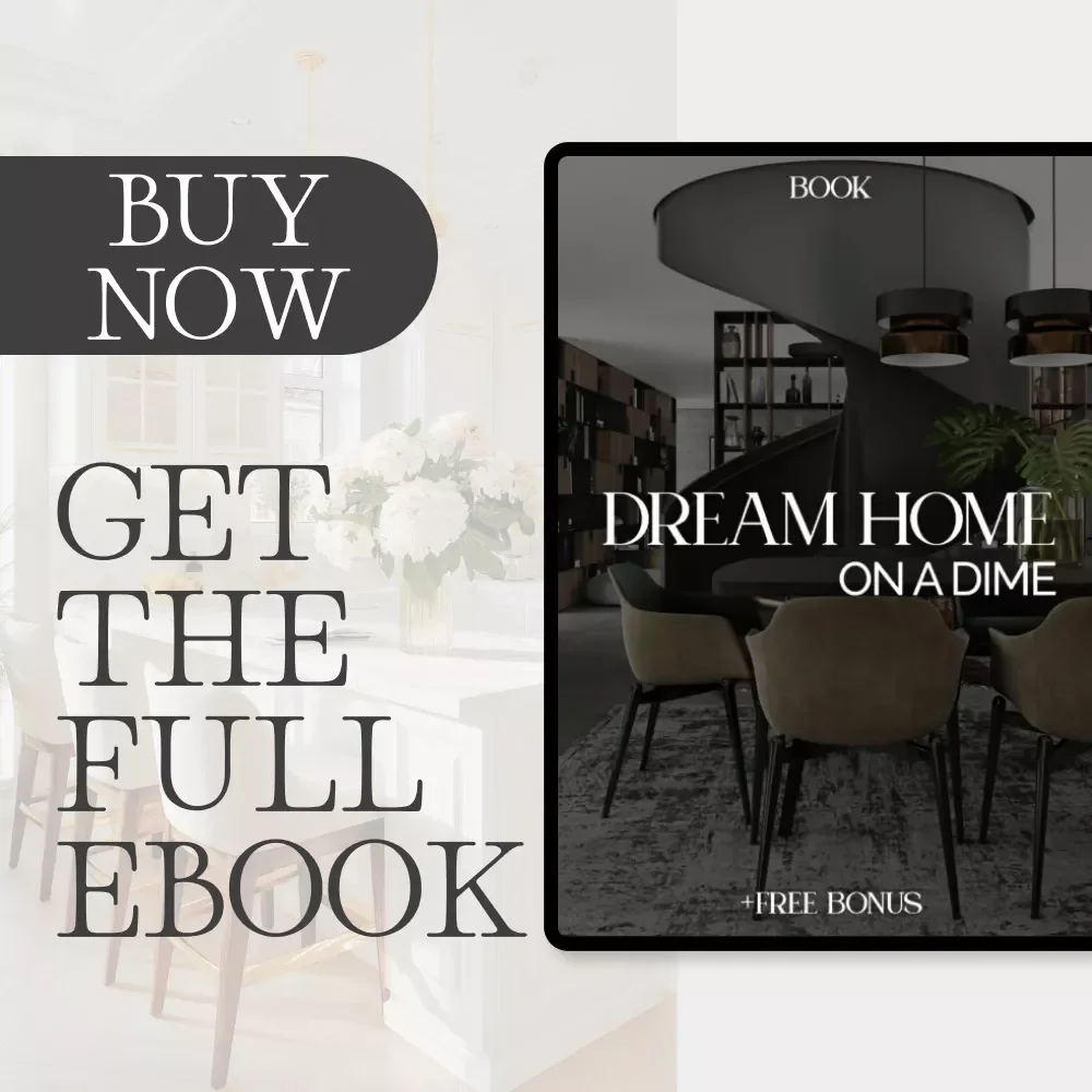 Dream Home on a Dime | Budget Renovation eBook | Affordable Home Makeover Guide | DIY Renovation Tips