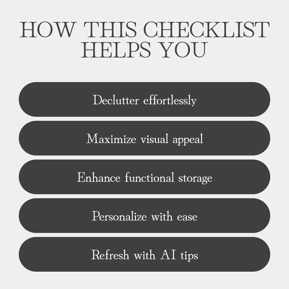 Open Cabinet Styling Checklist – Ultimate Guide on How to Style Open Cabinets Without Clutter for a Beautiful, Organized Display