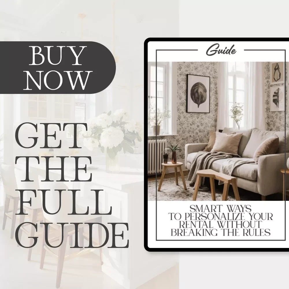 Smart Ways to Personalize Your Rental Without Breaking the Rules | Best Way to Decorate a Rental Apartment | Digital Home Styling Guide for Renters