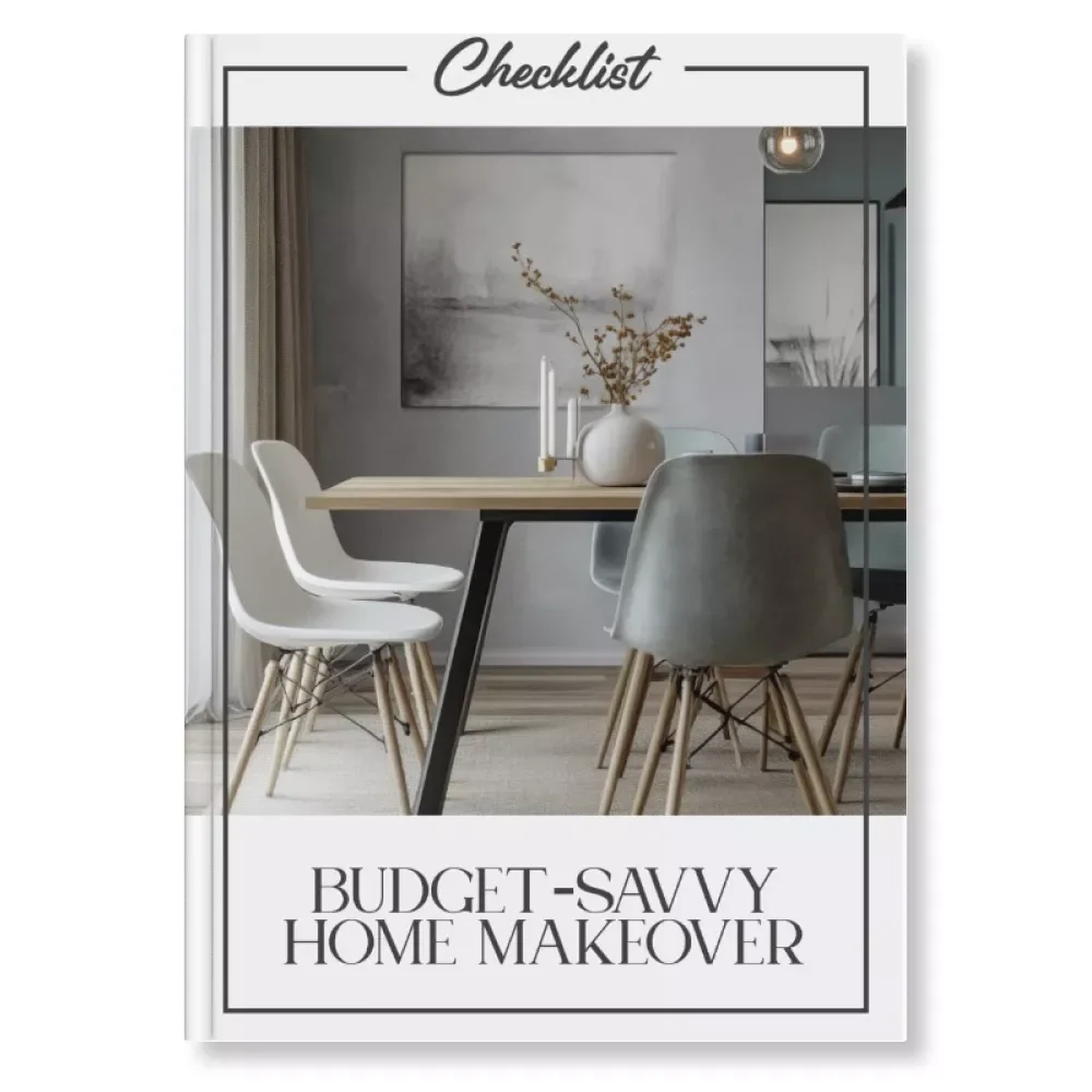 Budget-Savvy Home Makeover | Printable Home Improvement Budget Checklist | How to Plan a Home Improvement Budget Step-by-Step Guide for DIY & Renovation Lovers