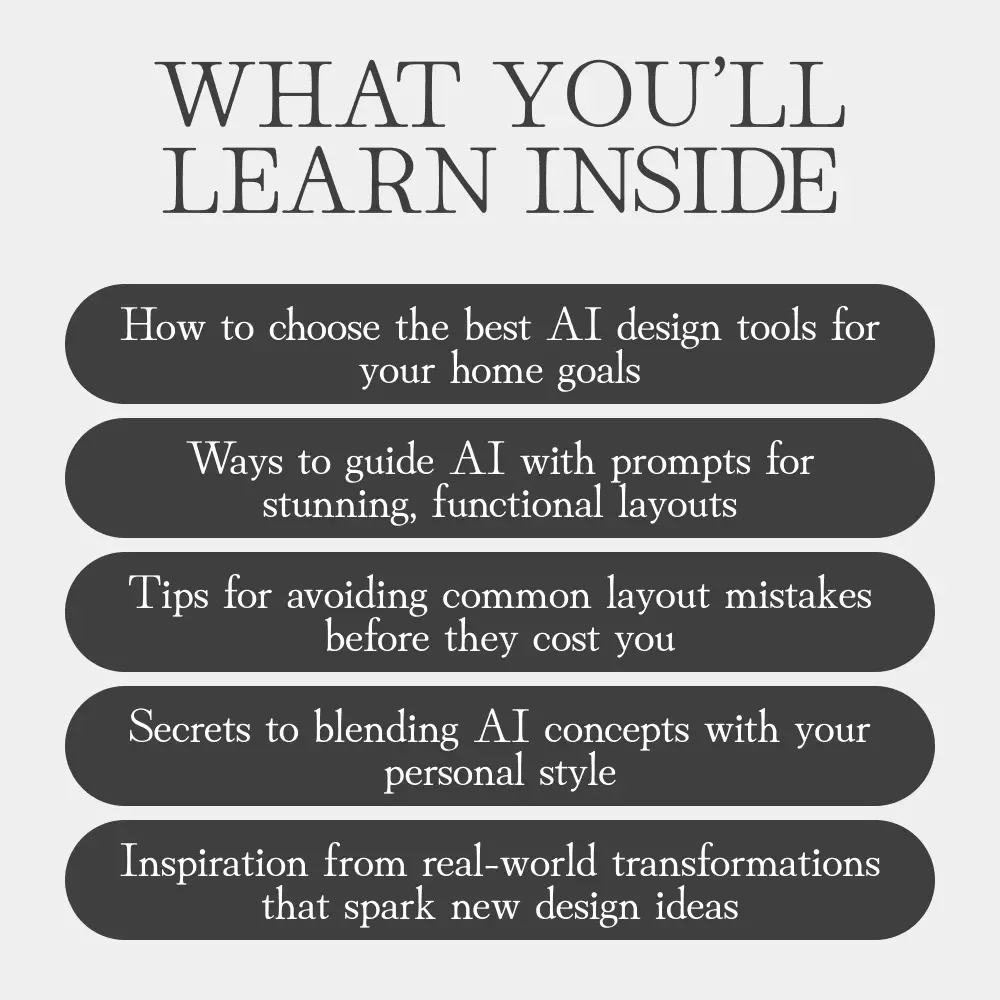 Smart Spaces: Using AI to Design Your Perfect Furniture Layout | How to Use AI for Furniture Arrangement Ideas | Digital Interior Design Guide