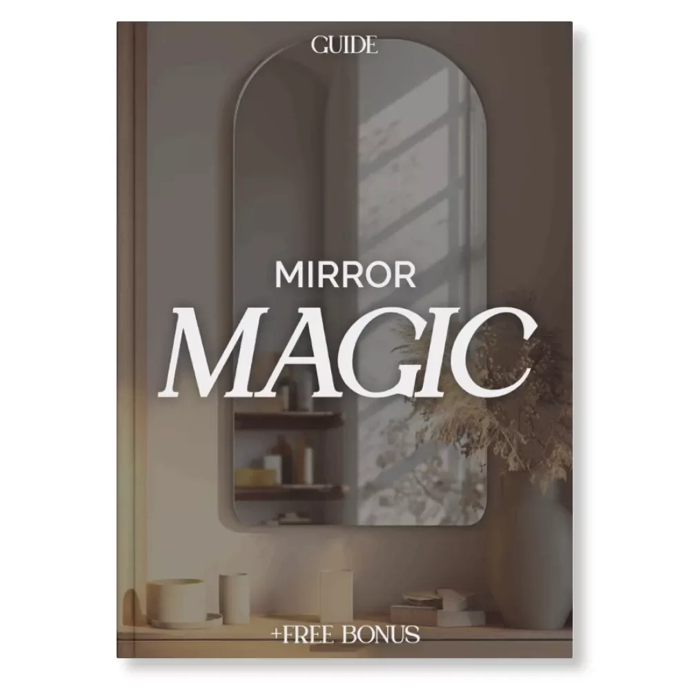 Mirror Magic | Guide on How to Use Mirrors for Depth | Interior Design Tips, AI Prompts & Mirror Placement Techniques for Small Spaces