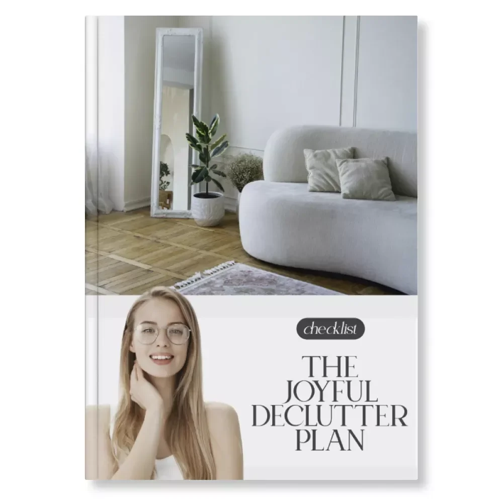 The Joyful Declutter Plan | Printable Checklist for a Fun, Easy, and Motivating Home Reset | Digital Download for Mindful Organization | How to Make Decluttering Fun and Energizing