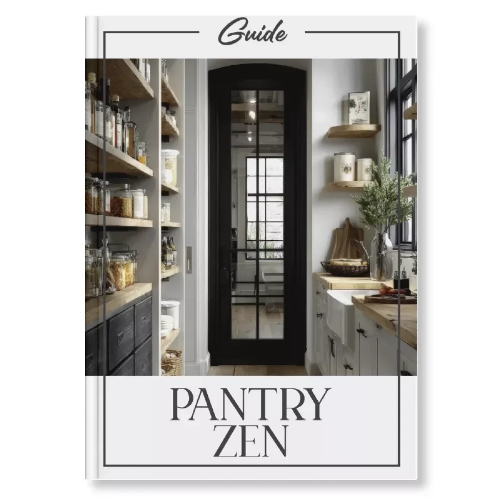 Pantry Zen | Digital Guide on How to Organize Your Pantry Easily | Decluttering, Smart Storage & AI Planning eBook for Effortless Kitchen Organization