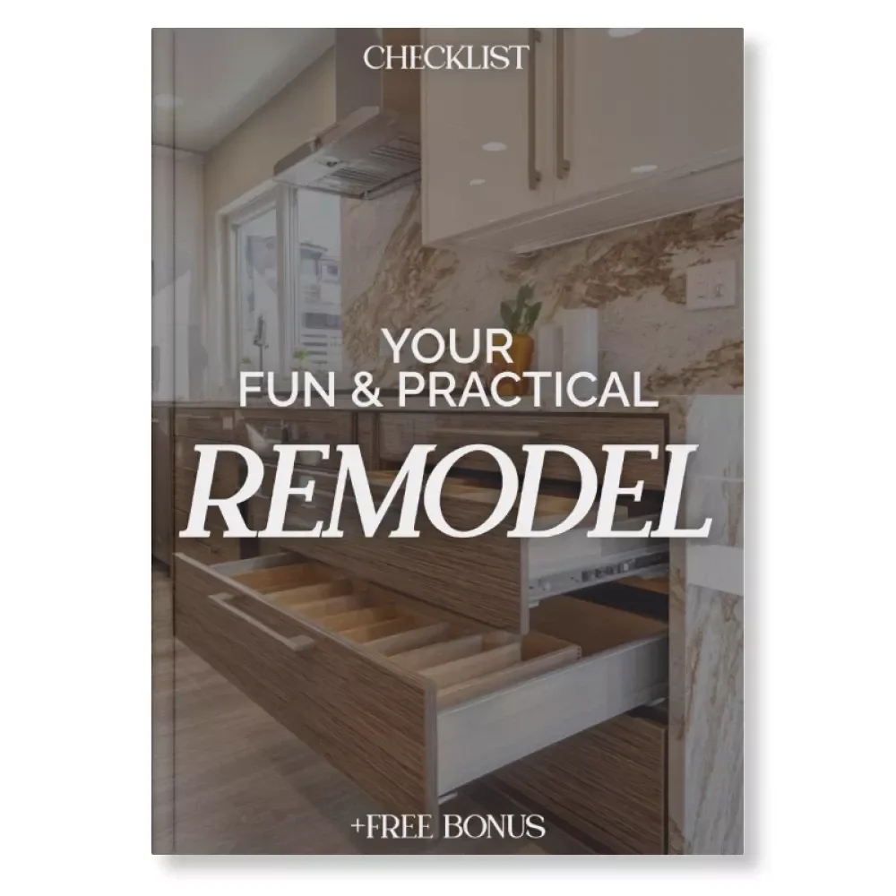 Your Fun & Practical Remodel Checklist | Digital Download for Small Kitchen Makeovers | Space-Saving Guide & Tips for Small Kitchen Remodels