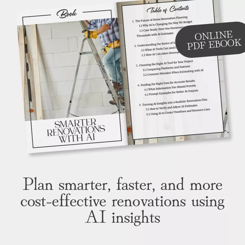 Smarter Renovations with AI: Your Ultimate Guide on How to Use AI to Estimate Renovation Costs, Plan Projects Efficiently, and Save Time & Money