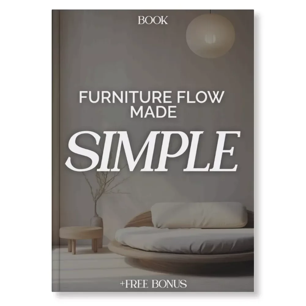 Furniture Flow Made Simple | Home Design eBook | Easy Tips for Rearranging Furniture for Flow | Digital Download Guide for Creating Better Room Layouts