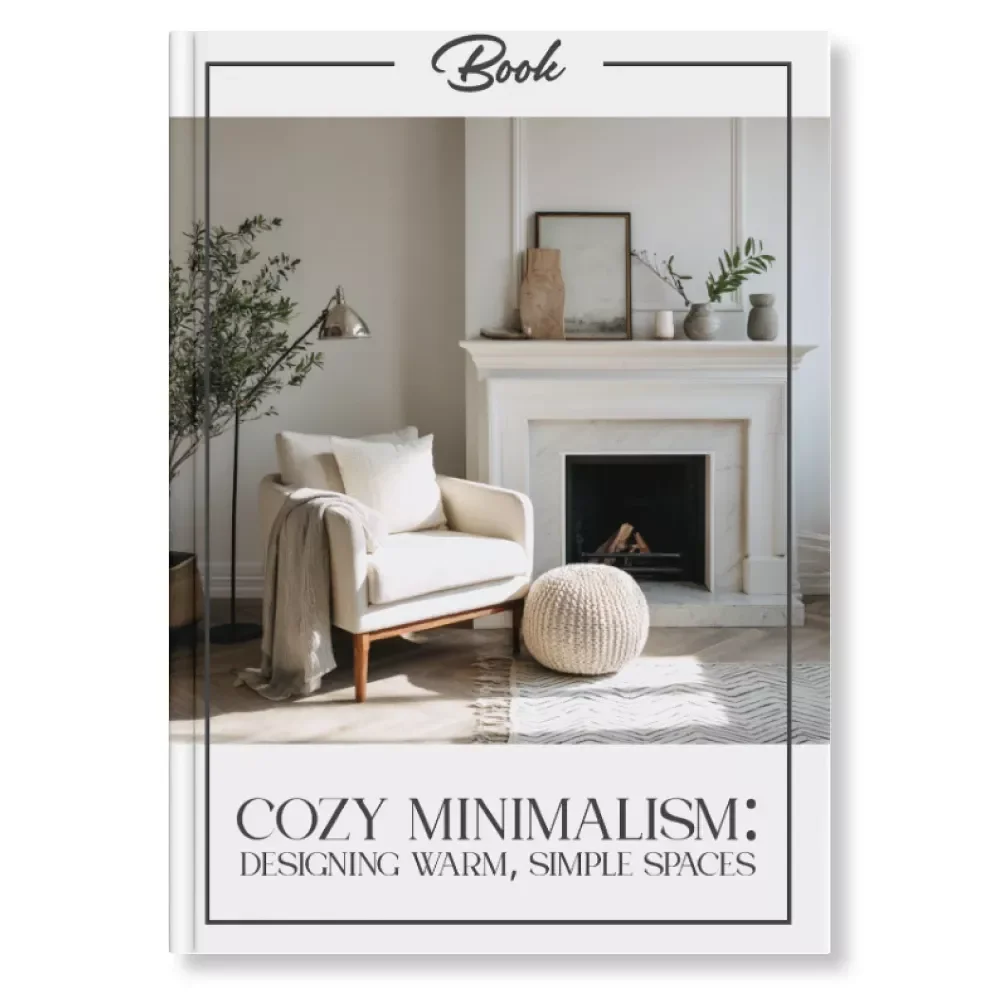 Cozy Minimalism: Designing Warm, Simple Spaces | eBook Guide for Creating a Cozy Minimalist Home | Digital Download for Interior Design Lovers | Tips for Cozy Minimalist Home Design