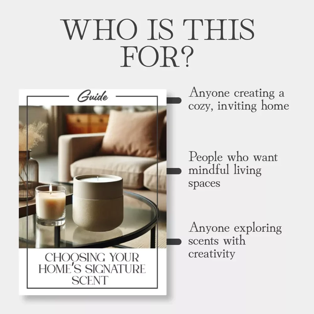 Choosing Your Home’s Signature Scent | Digital Home Fragrance Guide | How to Pick the Right Scent for Your Home | Scent Families, Mood Matching & AI Tools