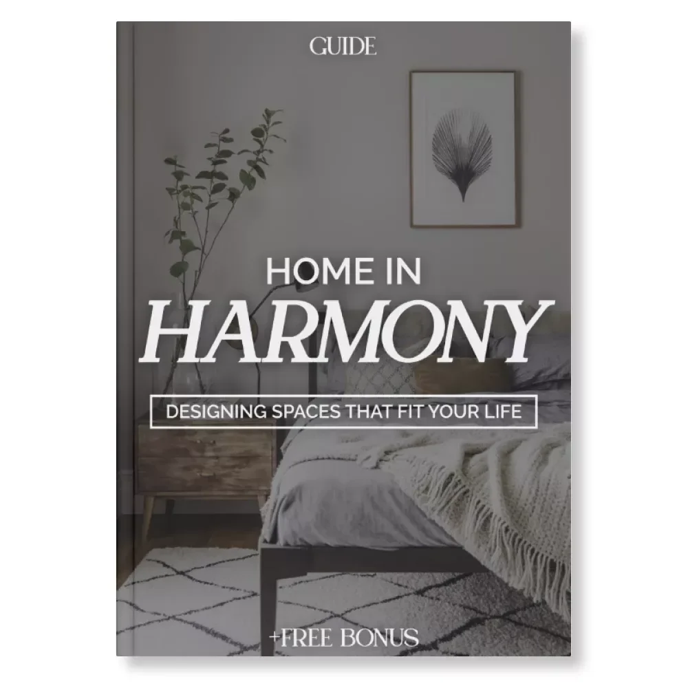 Home in Harmony: Designing Spaces That Fit Your Life | How to Plan Decor That Fits Your Lifestyle | Digital Home Design Guide, eBook, Interior Planning Printable