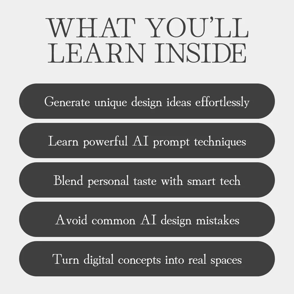 Next-Level Decor: How AI Sparks Your Style | Digital Home Design Guide | Learn How to Use AI to Generate Decor Ideas for Stunning Interiors