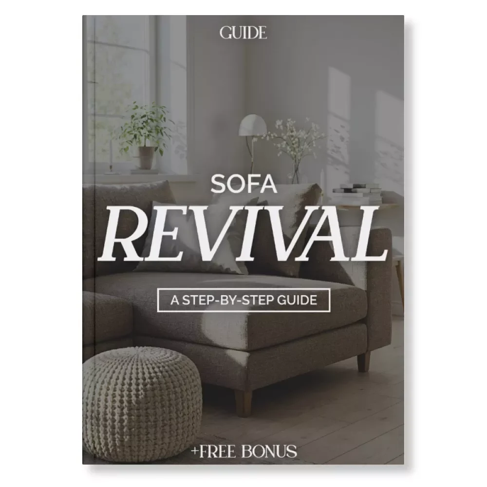Sofa Revival: A Step-by-Step Guide | How to Refresh an Old Sofa or Chair | DIY Furniture Makeover eBook