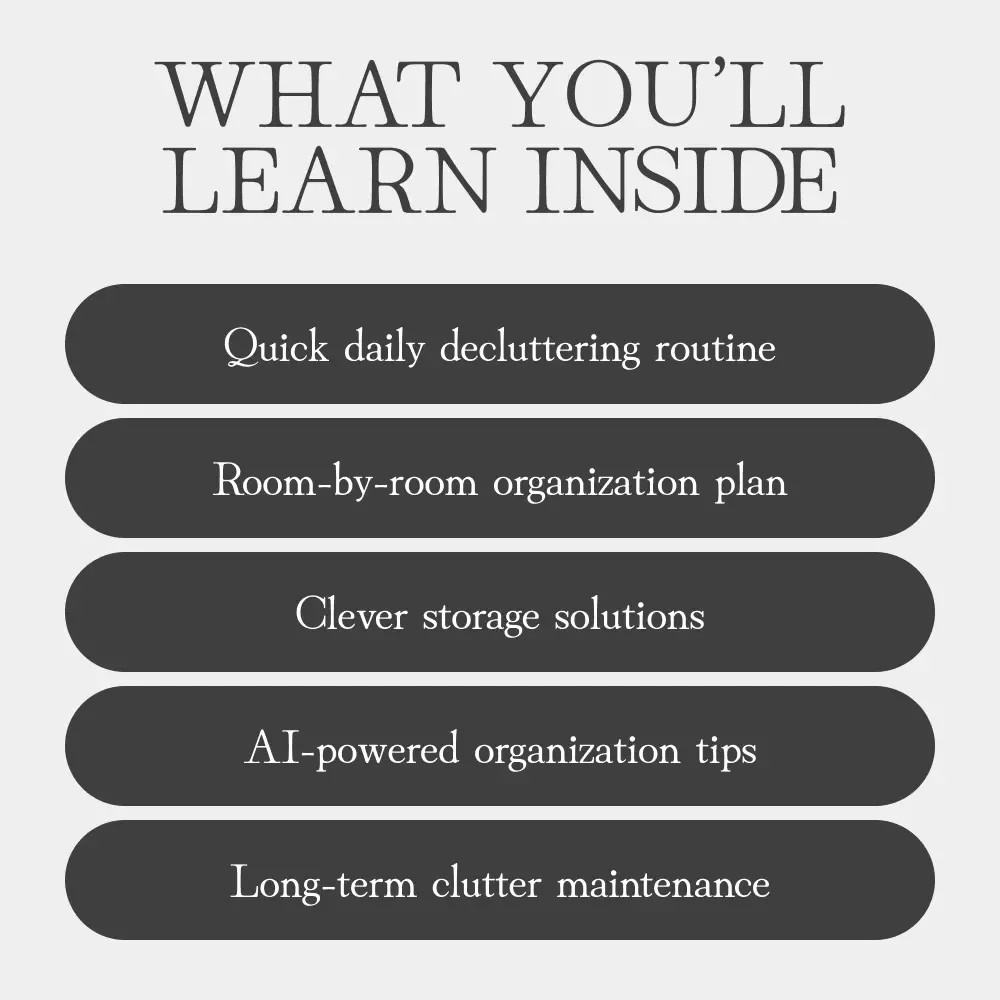 The Art of Smart Decluttering: A Step-by-Step Guide on How to Declutter Small Spaces for Maximum Calm and Organization