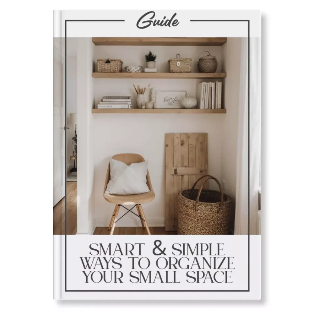 Smart & Simple Ways to Organize Your Small Space | Digital Guide for How to Organise a Small Pantry Efficiently | Small Pantry Organization Ideas & Storage Solutions