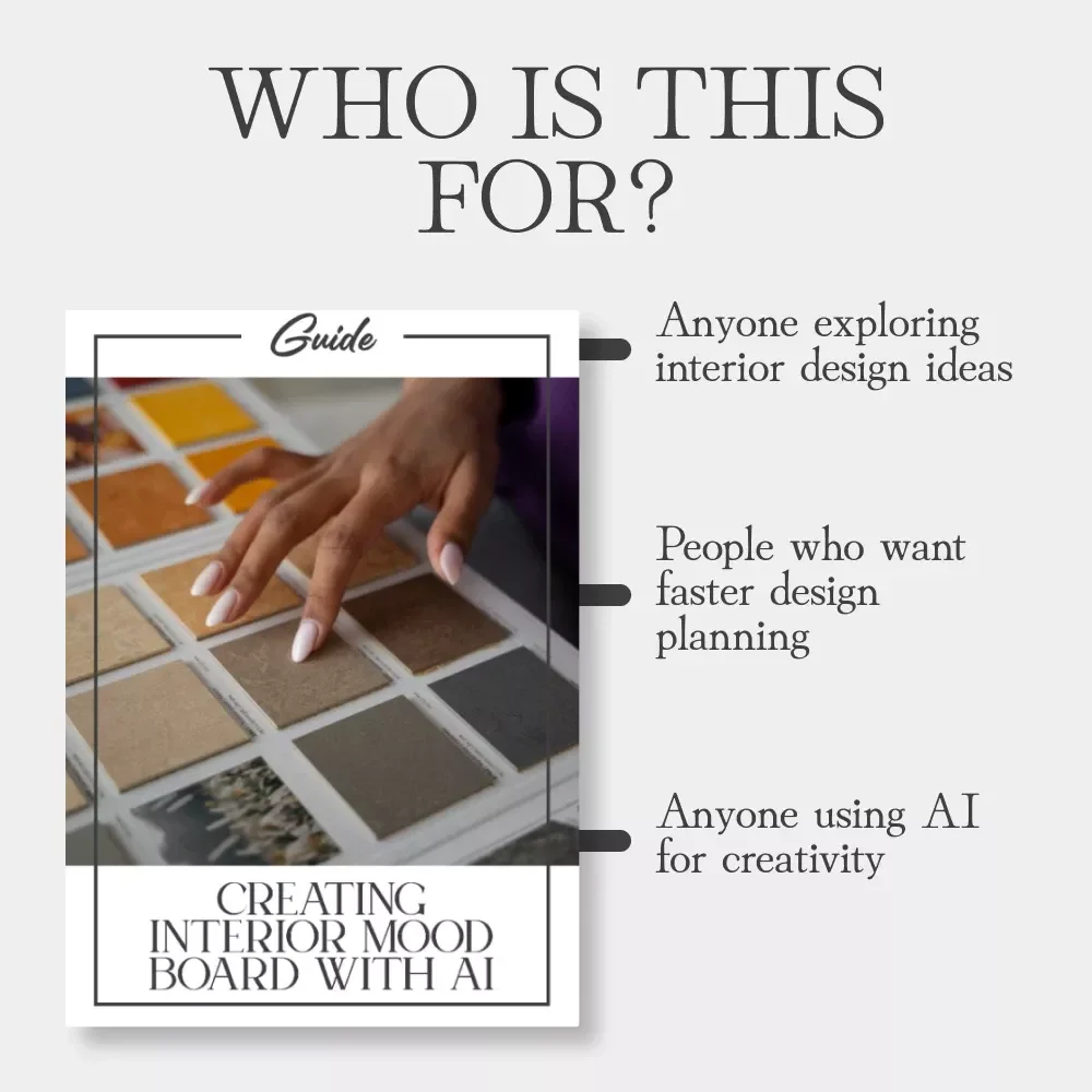 Creating Interior Mood Board with AI | How to Make a Mood Board with AI | Digital Interior Design Guide for Beginners & Professionals
