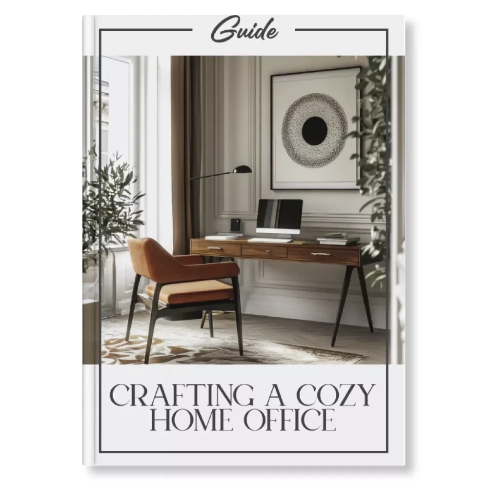 Crafting a Cozy Home Office | How to Design a Cozy Home Office | Digital Guide for Comfortable & Inspiring Workspace Design