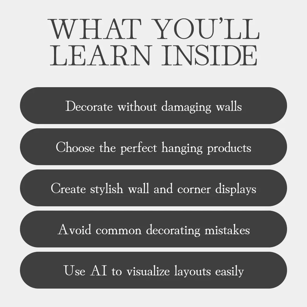 Drill-Free Design Made Simple: The Ultimate Guide on How to Decorate Without Drilling for Damage-Free, Stylish Spaces