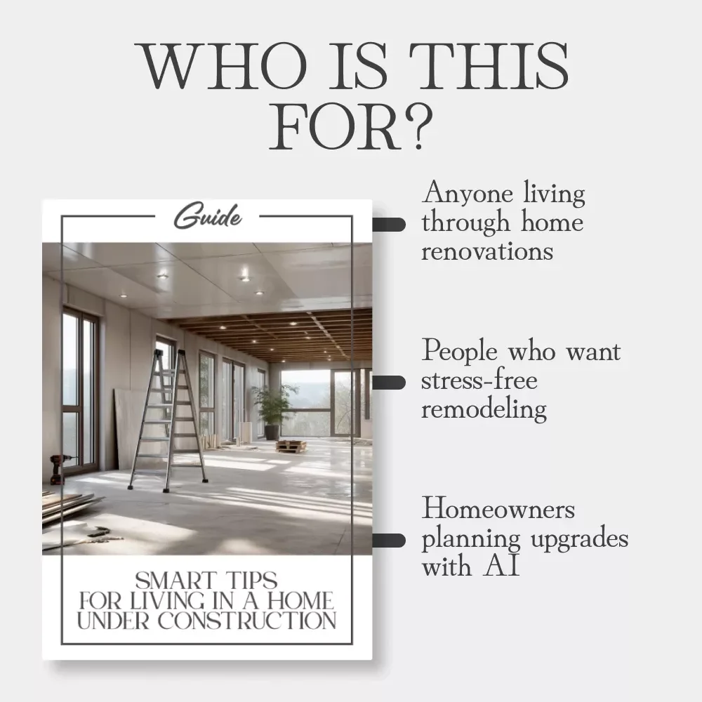 Smart Tips for Living in a Home Under Construction | Home Renovation Survival Guide | Practical Tips for Home Renovating While Living Inside | AI-Powered Planning and Design Tool Guide