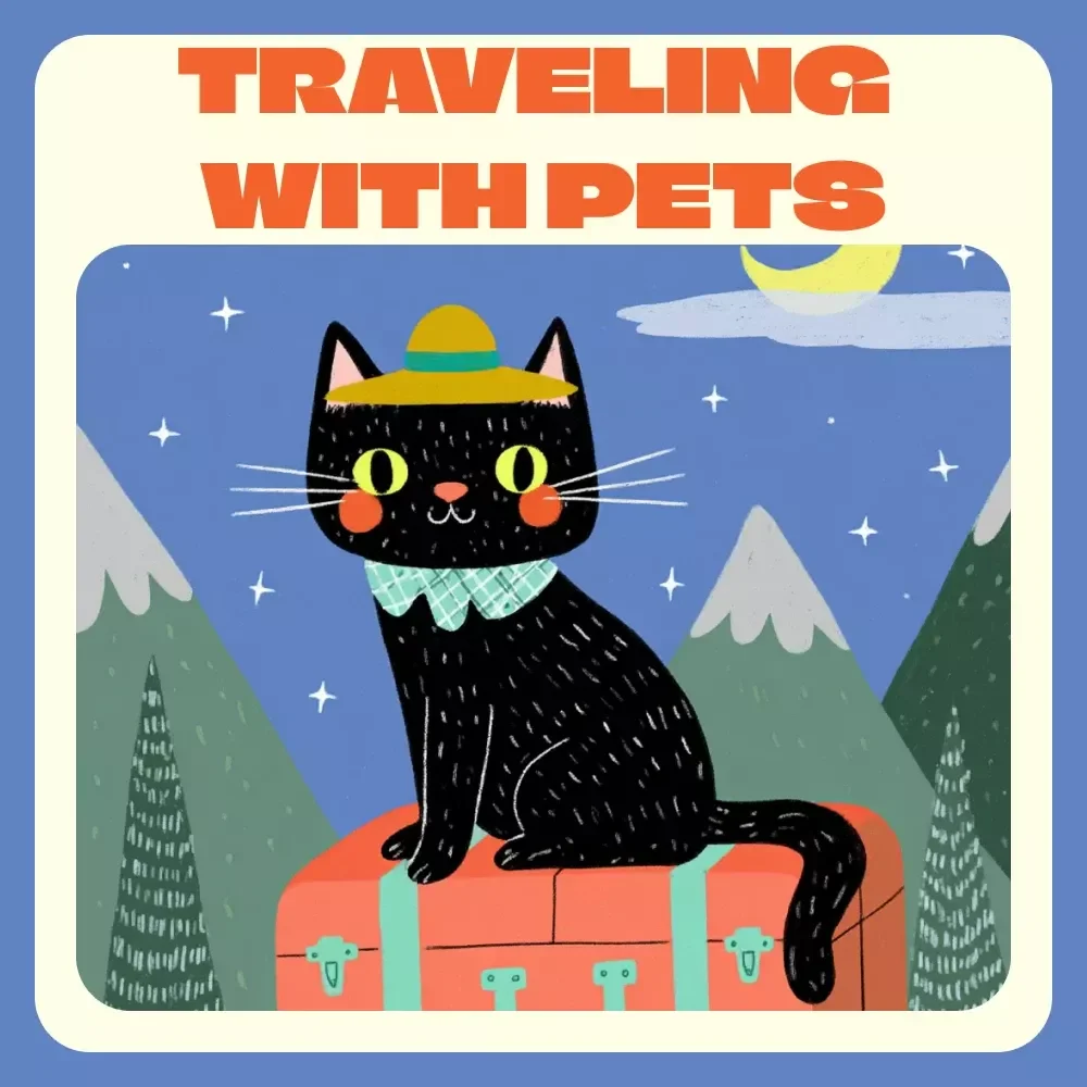 Smart Tips for Traveling with Pets | Digital Guide, eBook & Checklist for Stress-Free Pet Travel | AI-Powered Pet Travel Planner for Dog & Cat Owners