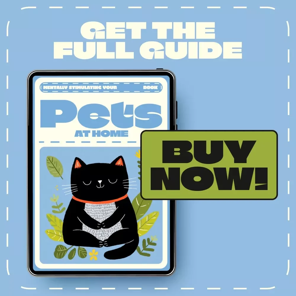 Mentally Stimulating Your Pets at Home | Enrichment eBook for Dogs & Cats | Indoor Activities & Training Ideas | How to Stimulate Pets Mentally Indoors Guide