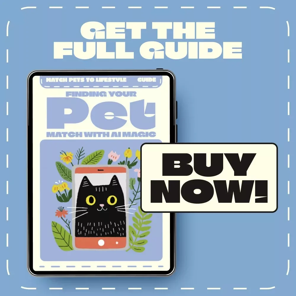 Finding Your Pet Match with AI Magic | Digital Guide for Using AI to Match Pets to Lifestyle | Smart Pet Compatibility eBook