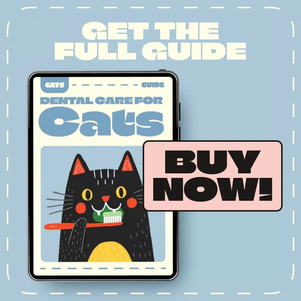 Dental Care for Cats | Feline Oral Health eBook | Cat Teeth Cleaning Guide | Digital Download for Pet Owners & Cat Lovers