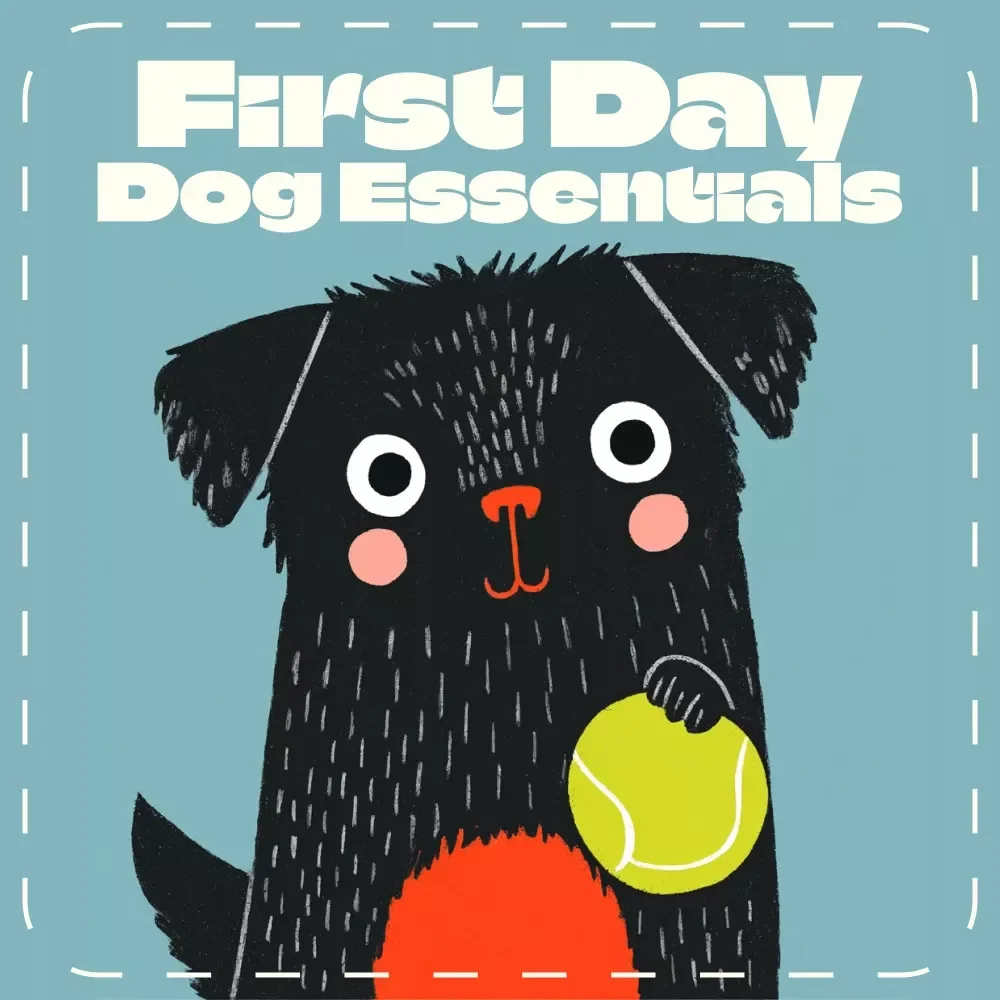 A Guide to First Day Dog Essentials | Printable Pet Owner’s Handbook | Dog Essentials for First Day | New Puppy Care Guide for Beginners | Digital Download eBook for Dog Lovers