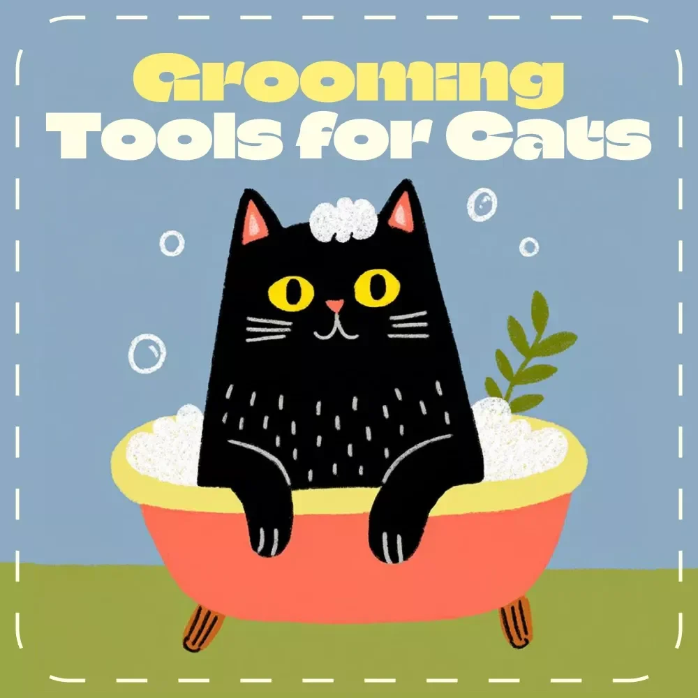 Grooming Tools Checklist for Cats | Printable Cat Grooming Essentials Guide | Digital Download for Cat Owners & Pet Grooming Beginners | grooming tools checklist for cats
