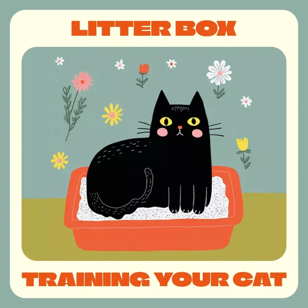 Litter Box Training Your Cat — Complete Step-by-Step Guide for Pet Owners | Digital Download | How to Train a Cat to Use a Litter Box Easily
