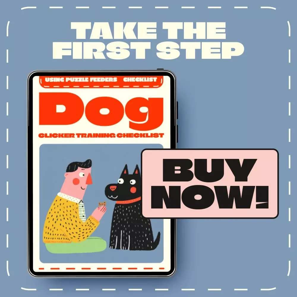 Dog Clicker Training Checklist | Printable Digital Download | Puppy Obedience Training Guide | Positive Reinforcement Training eBook for Dog Owners
