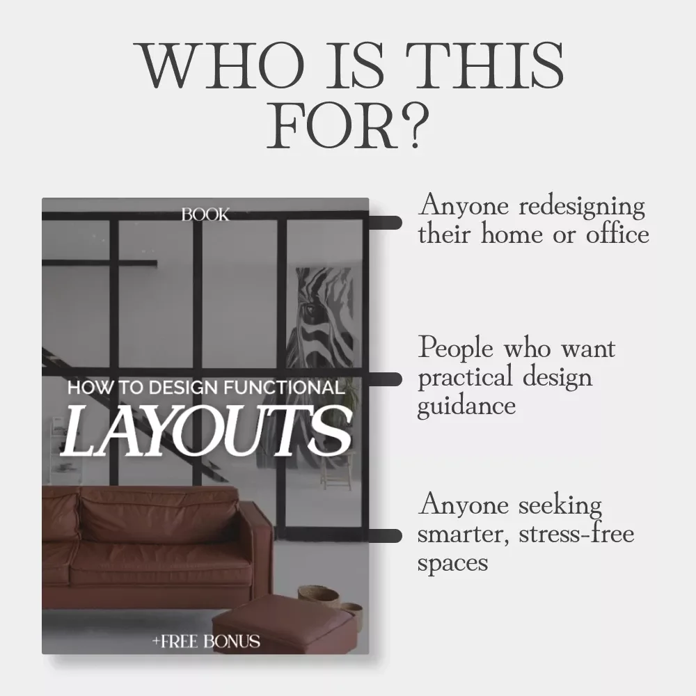 How to Design Functional Layouts | Modern Interior Design eBook | Space Planning & Layout Guide for Homes, Offices, and Commercial Spaces