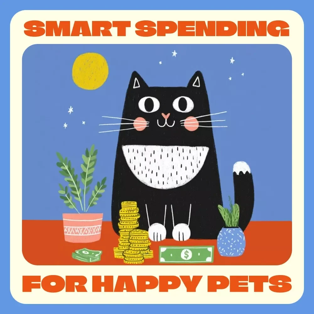 Smart Spending for Happy Pets | Budget Planner eBook for Pet Owners | Digital Guide for Tracking Monthly Pet Expenses, Saving on Pet Care, and Managing Pet Budgets