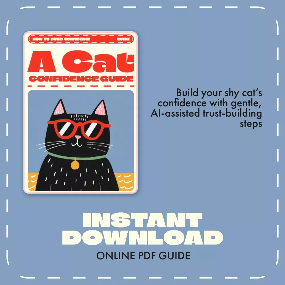 A Cat Confidence Guide | Digital Download for Cat Owners | How to Build Confidence in Shy Cats | Step-by-Step Trust-Building eBook