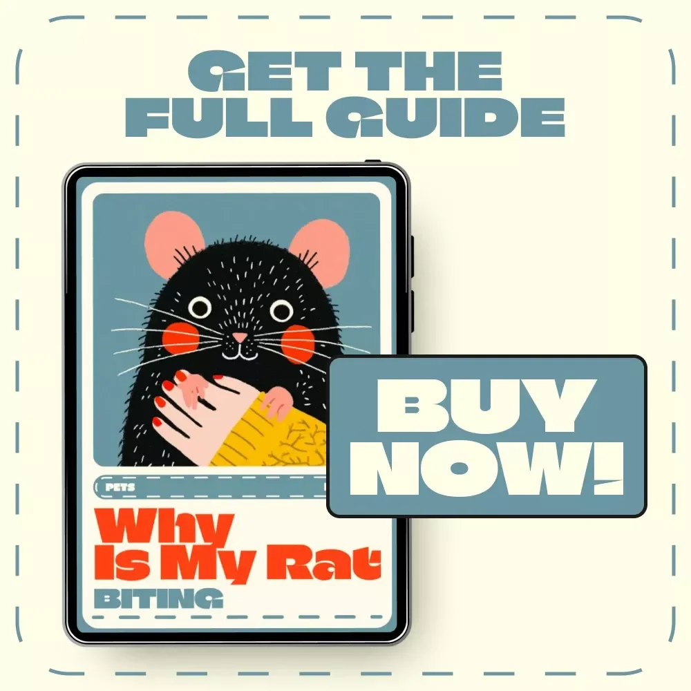 Why Is My Rat Biting | Understanding Pet Rat Behavior & Biting Solutions | Rat Care Ebook Guide for Owners