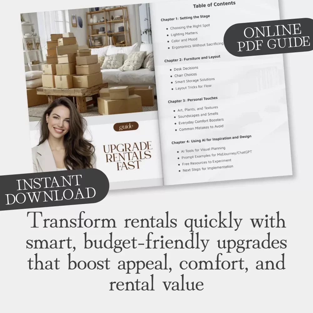 Upgrade Rentals Fast | How to Upgrade Rentals Easily | Budget-Friendly Guide for Landlords, Hosts & Property Investors