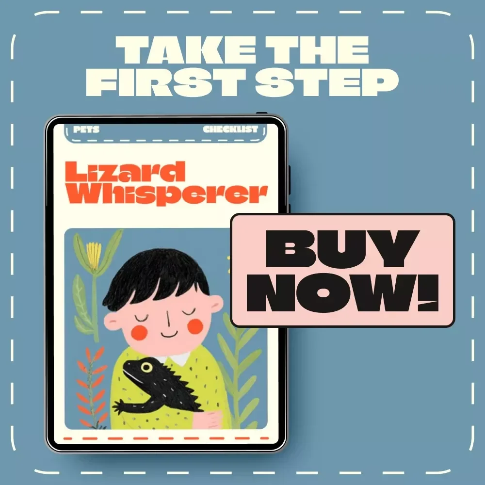 Lizard Whisperer – Digital Lizard Handling Guide, Reptile Care eBook, Beginner-Friendly Pet Lizard Handling Checklist, Safe Lizard Interaction Tips