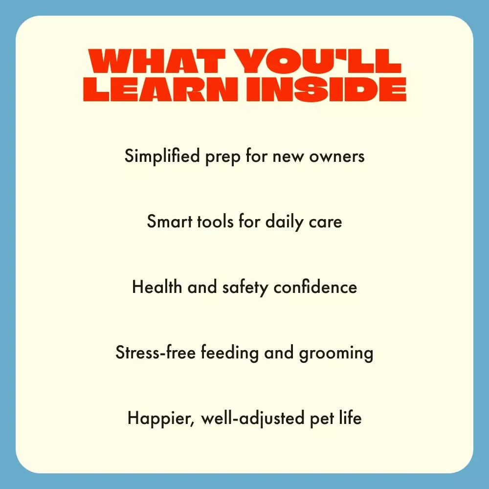 Pup Prep: Your Starter Dog Guide | Digital Dog Supply List for Beginners | Essential Puppy Care & AI Dog Care Tips eBook