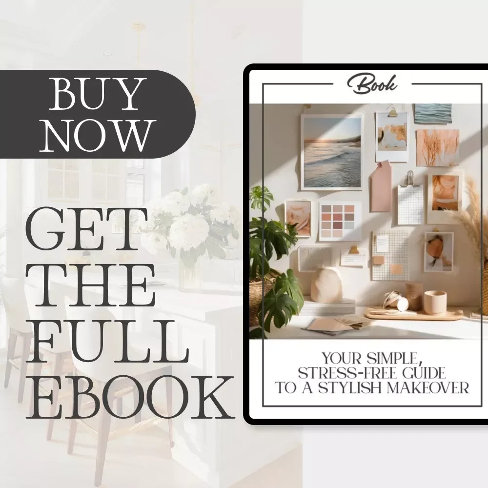 Your Simple, Stress-Free Guide to a Stylish Makeover | Digital Download | Home Decor eBook | Interior Design & AI Styling Planner | Room Makeover on a Budget | DIY Home Transformation Guide