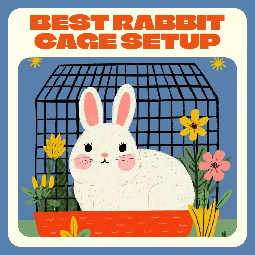 Best Rabbit Cage Setup Checklist | Digital Download Guide for the Best Cage Setup for Rabbits | Ultimate Rabbit Habitat Planner & Care Tips for Happy Bunnies