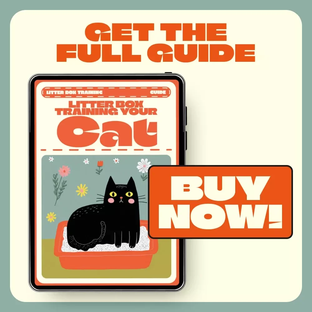 Litter Box Training Your Cat — Complete Step-by-Step Guide for Pet Owners | Digital Download | How to Train a Cat to Use a Litter Box Easily