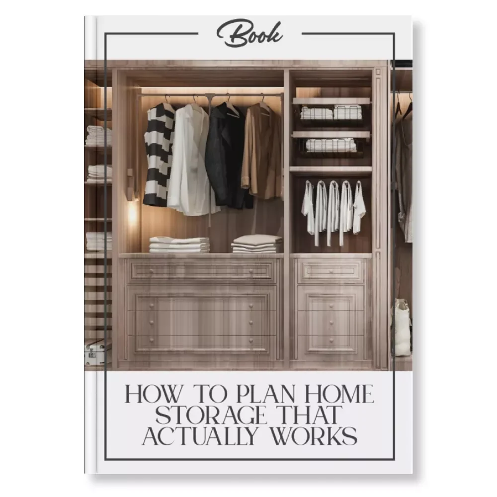 How to Plan Home Storage That Actually Works | Printable Home Organization eBook | Decluttering, Room-by-Room Storage Guide, AI Storage Planning Tips