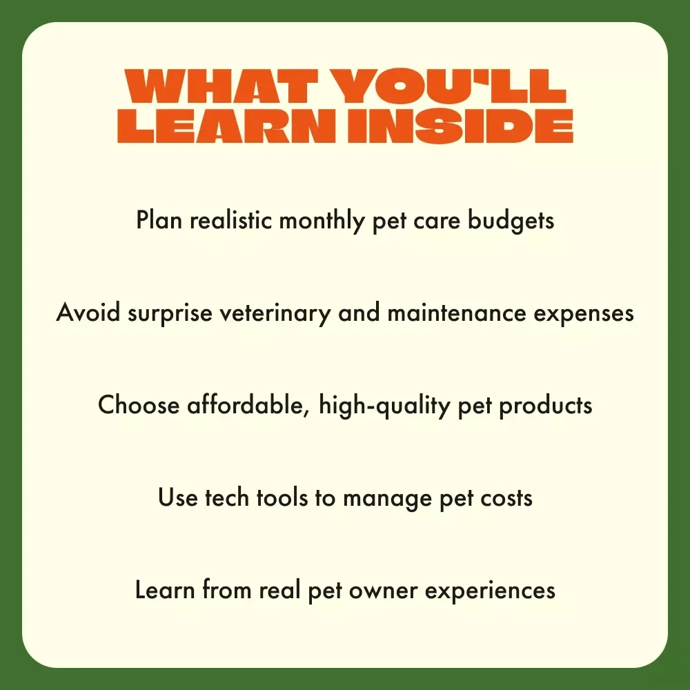 Beyond the Bowl: The Hidden Costs of Owning a Pet | Ebook Guide on What Are Hidden Costs of Owning a Pet | Essential Digital Download for Smart Pet Owners