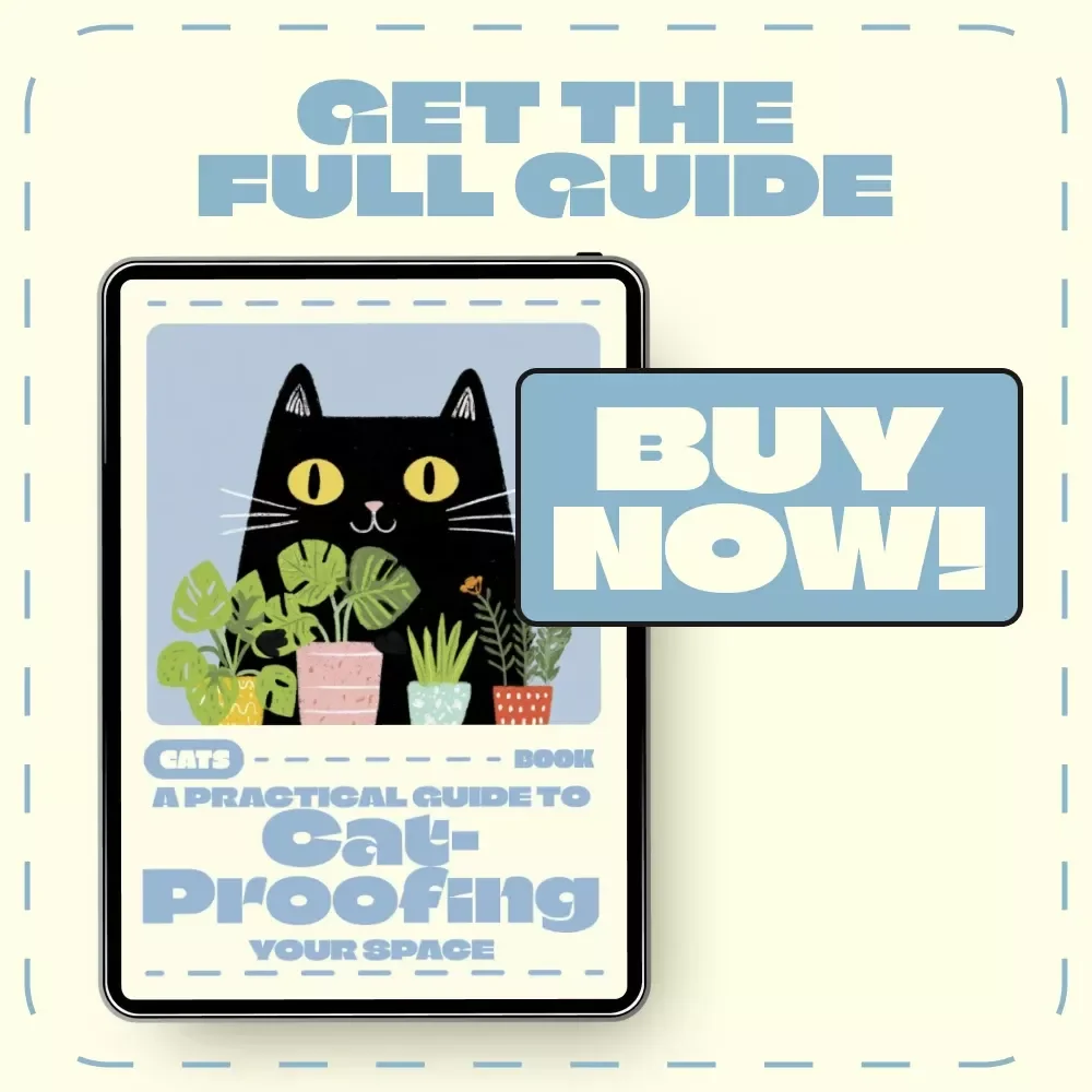 A Practical Guide to Cat-Proofing Your Space | How to Cat Proof Your Home eBook | Digital Download for Cat Lovers & Pet Owners
