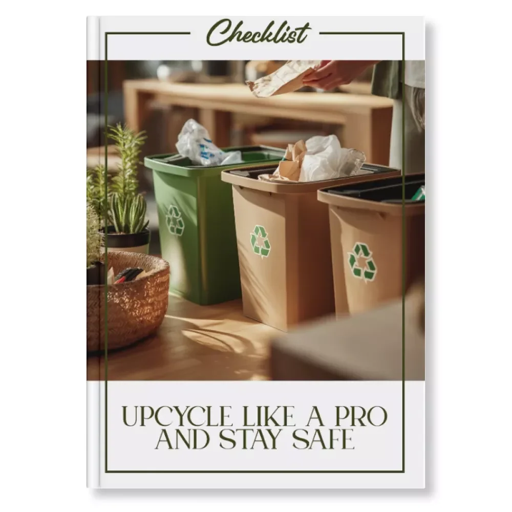 Upcycle Like a Pro and Stay Safe | DIY Safety Checklist for Creative Decor Lovers | Printable Digital Download with Expert Tips for Upcycling Decor Safely