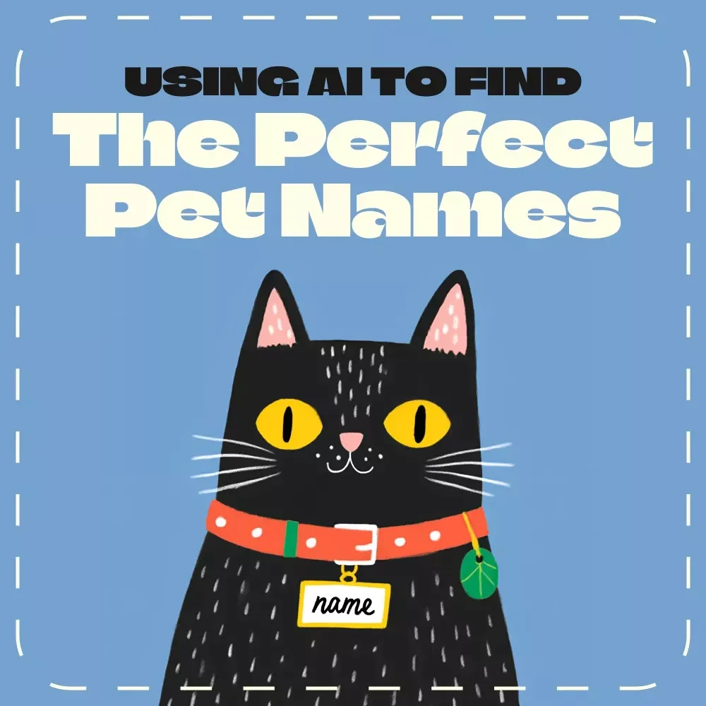 Using AI to Find the Perfect Pet Names | Printable Digital Checklist for Creative Pet Owners | AI Naming Guide for Dogs, Cats & More