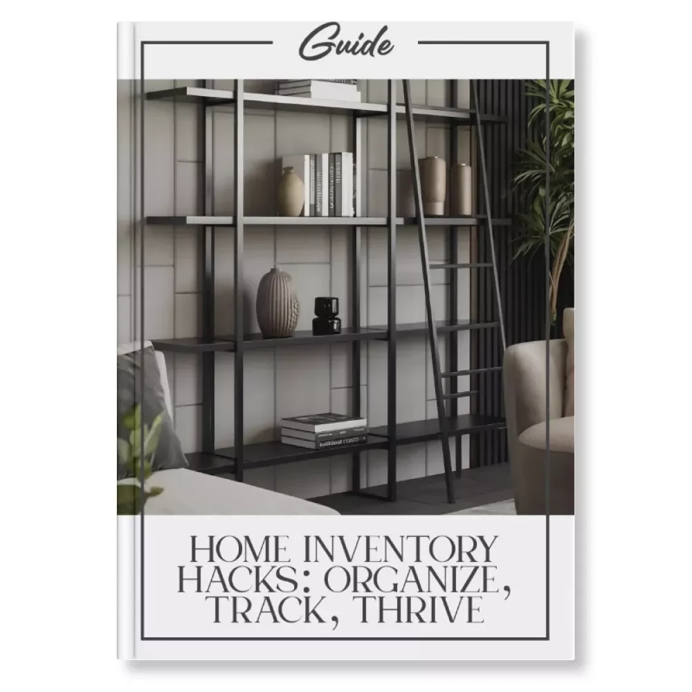 Home Inventory Hacks: Organize, Track, Thrive | Digital Guide for Effortless Home Inventory Setup, Tracking, and Management | Instant Download eBook with AI Tips and Checklists