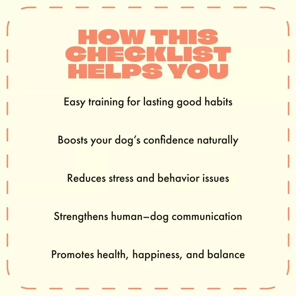 Dog Problem Behavior Prevention Checklist | Puppy Training Guide | Printable Pet Owner eBook for Well-Behaved, Happy Dogs | Positive Reinforcement & Socialization Tips | Digital Download